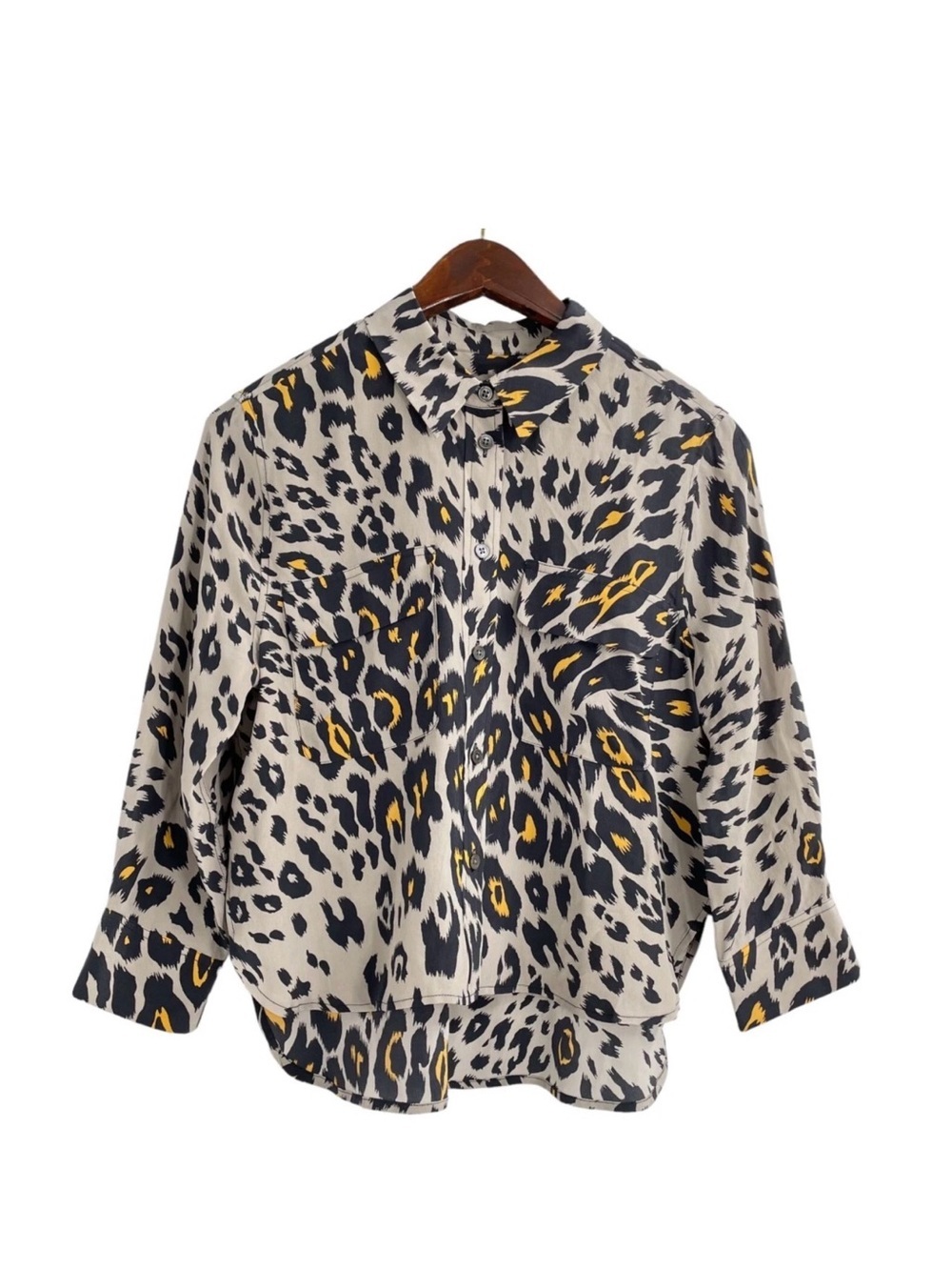 Equipment, silk blouse size extra small